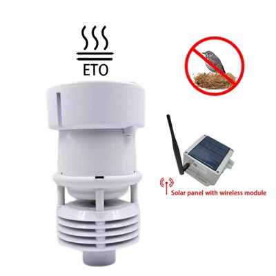 CE SDI12 LORA LORAWAN RS485 INTERTHAZ MODBUS EVAPOTRANSPIRACIón 11 EN 1 ESTACIón Meteorológica Automática al Aire libre para la Agricultura